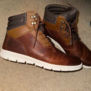Timberland Men's Graydon Sneaker Lace-Up Boot, Brown, Size 10